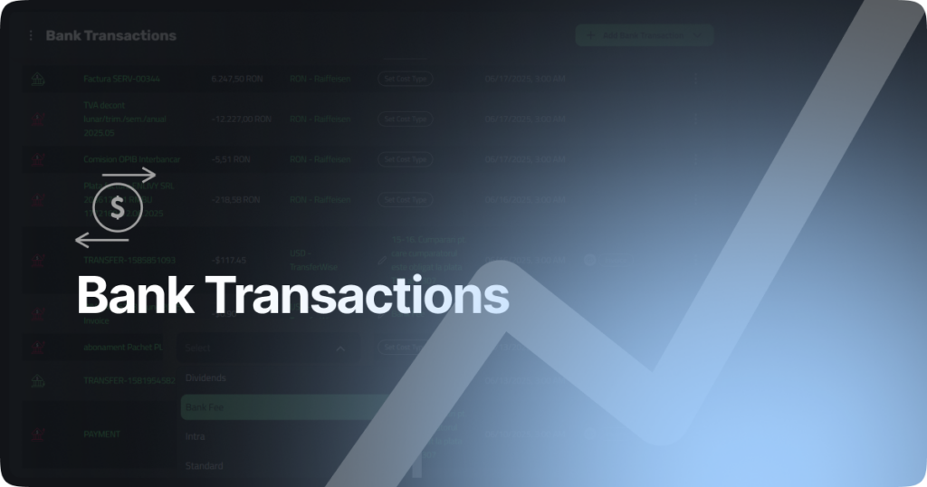 Classify and Connect Bank Transactions to Invoices and Receipts