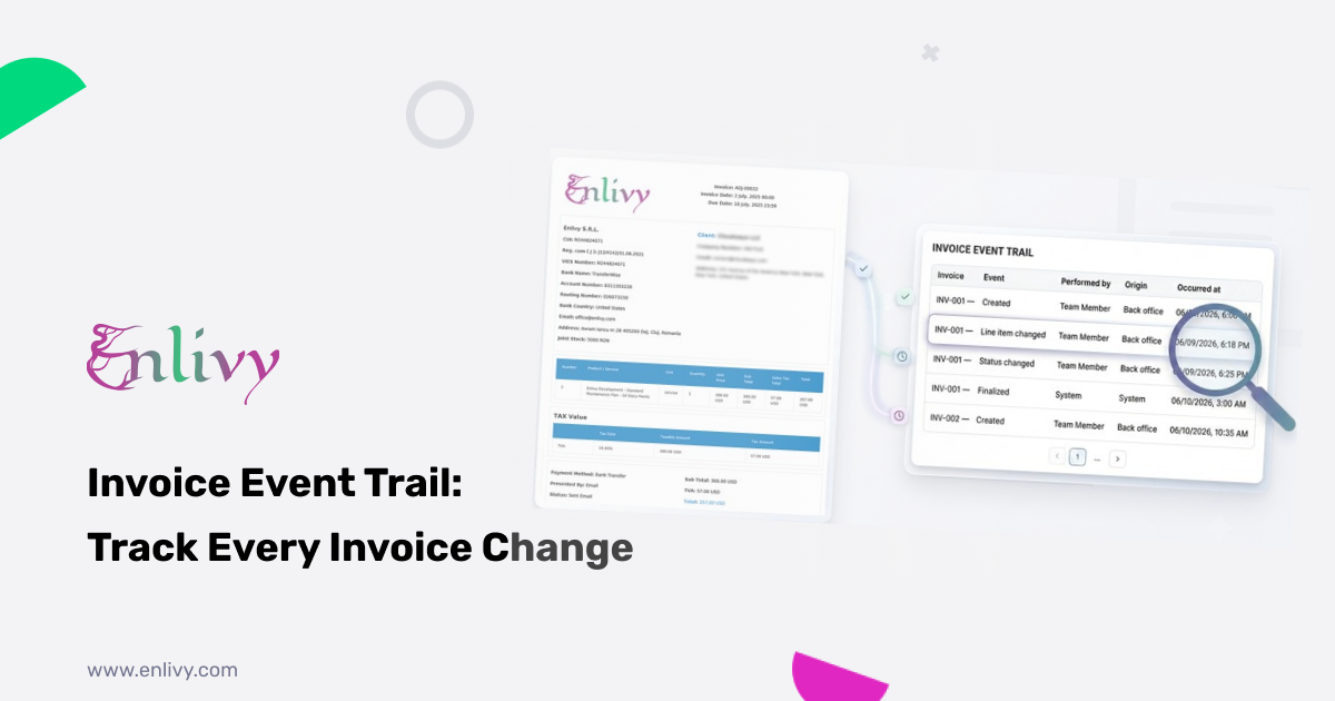 Invoice Event Trail: A Complete Record of Every Change